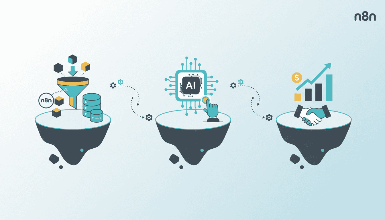 Feature image for n8n CRM Automation: How to Automate Customer Data & Sales Tasks